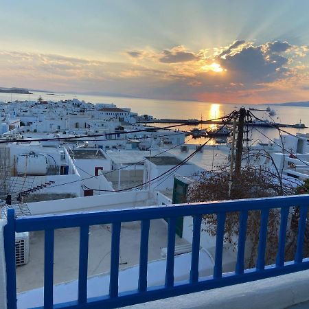 Elenitas Town House With Veranda And Sea View Mykonos Town Eksteriør bilde